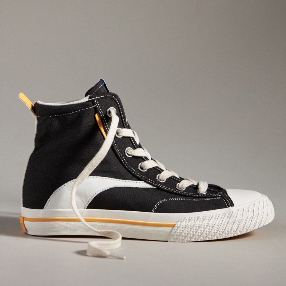 Oncept BOGOTA Black and White High-Top Sneakers